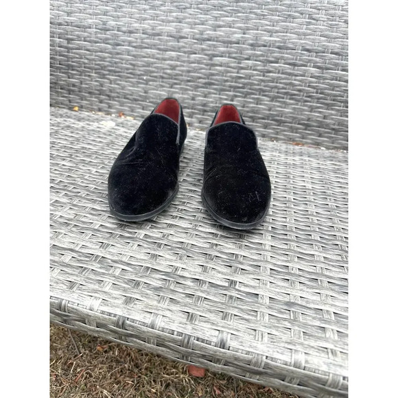MAGNANNI‎ Men's Jareth Velvet Venetian Loafers Size 8 Black - Picture 6 of 12